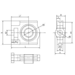 What’s the specification of uct bearing?