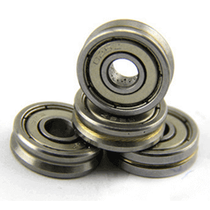 What should we notice when using and storing u groove bearings?