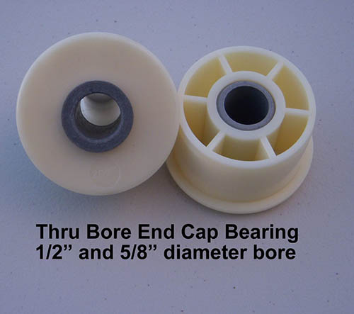 in stock plastic bearing end cap