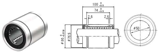 lm bearing drawing