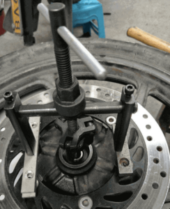 How To Remove The Motorcycle Wheel Bearing?