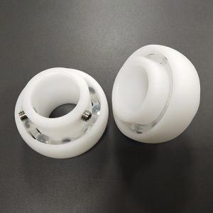 How to install and fit the self lubricating plastic bearing?