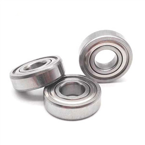 Two methods of install ball cage bearing.