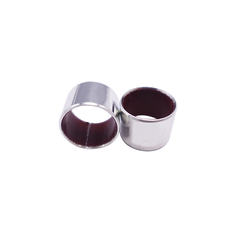 DU bushing 15-17-13mm tinned surface inside red PTFE coating